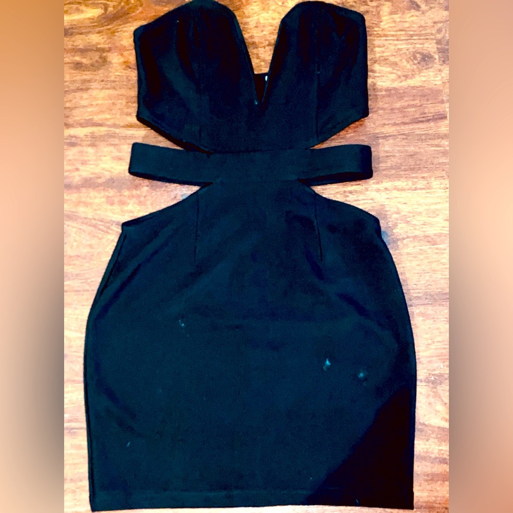 Super SEXY Blsck Bodycon Dress ( S/P )